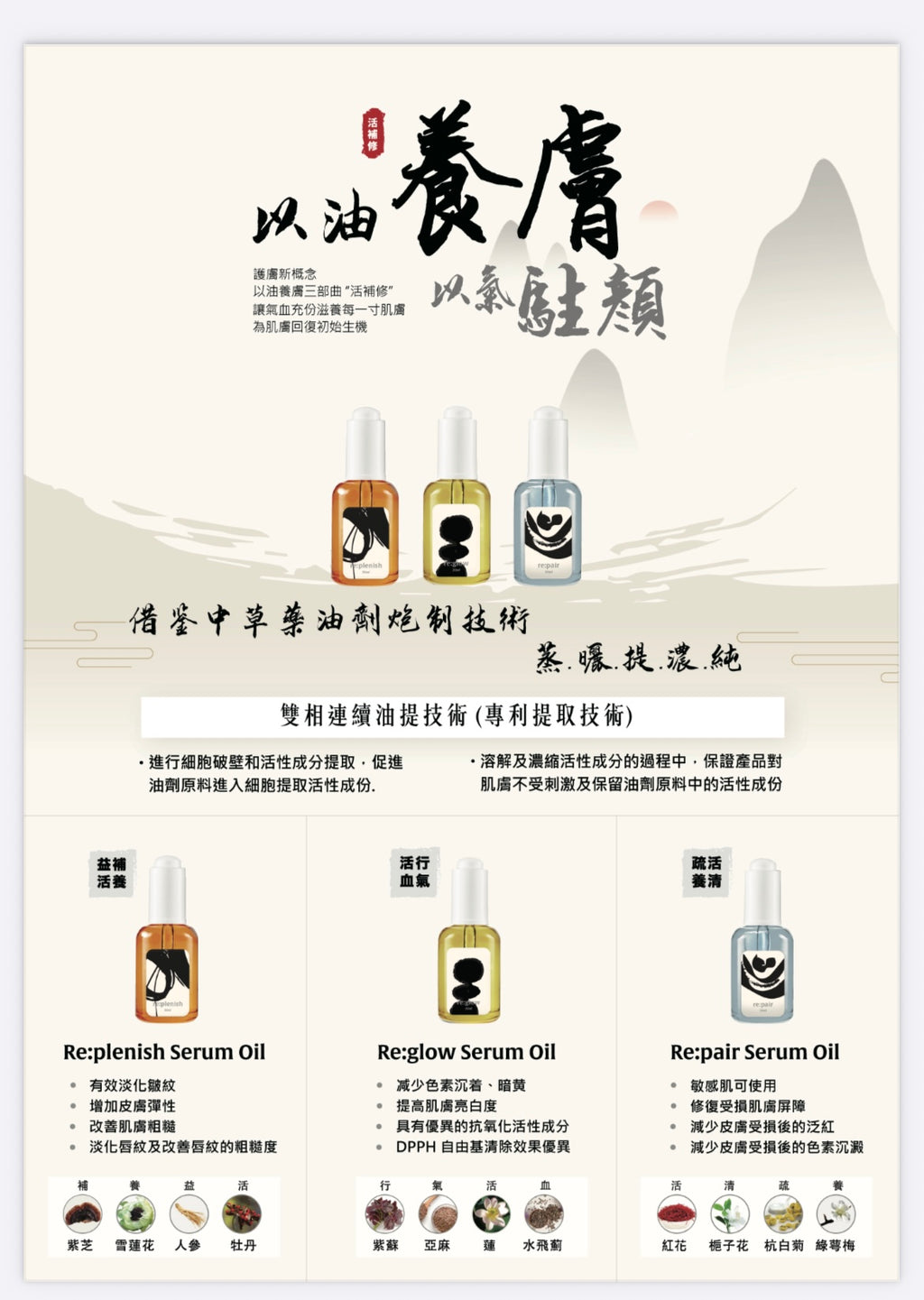 純提煉精油