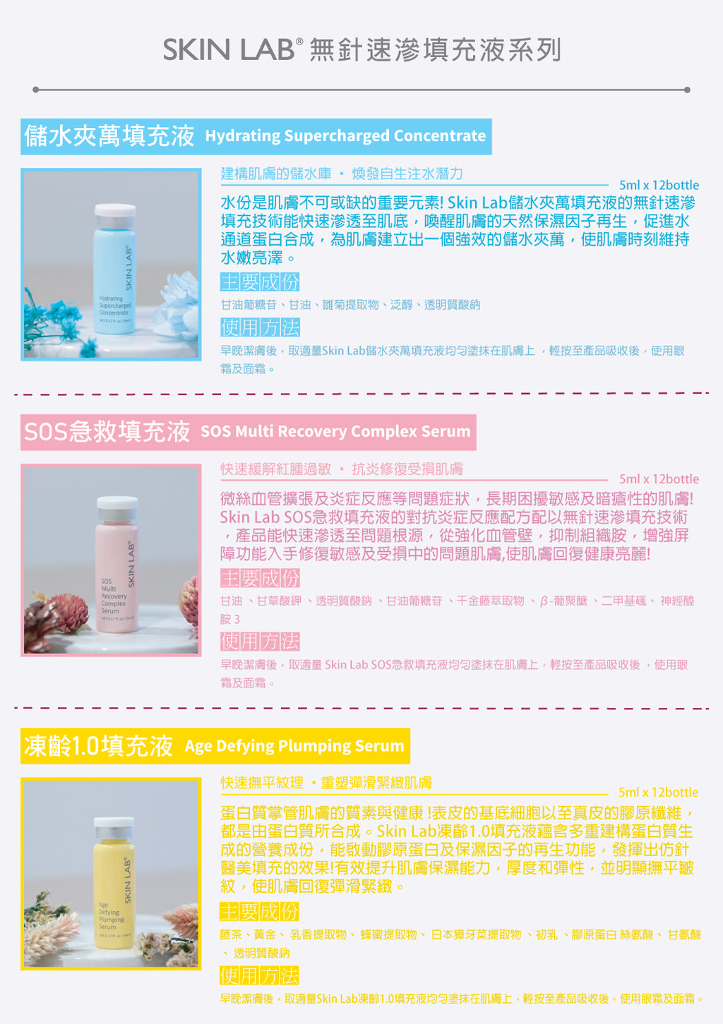 無針填充系列混合版